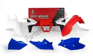 RTECH 563230710 set plastics 6 pc w/ headl cov ktm (oem) sd 18 - Bottom side