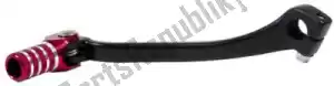 RTECH 565999360 lever forged shift honda red - Bottom side