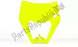Here you can order the headlight front ktm neon yellow from Rtech, with part number 562845306: