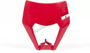 RTECH 562845316 headlight front ktm red - Bottom side