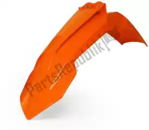 RTECH 561230256 mudguard front ktm orange (oe) - Bottom side