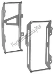 Here you can order the besch aluminum radiator side guard from Rtech, with part number 566310118: