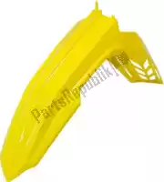 561235322, Rtech, Spatbord vented front suzuki yellow (oe)    , Nieuw