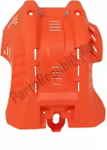 RTECH 560920442 besch paramotore plastica ktm arancione - Lato sinistro