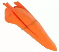 561430360, Rtech, Mudguard rear ktm orange    , New