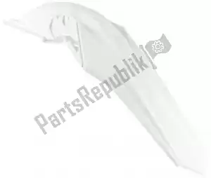 RTECH 561435406 mudguard rear suzuki white - Bottom side