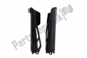 RTECH 562410046 bs vv fork protectors honda black - Bottom side