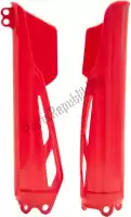 562410042, Rtech, Protectores horquilla bs vv honda rojo    , Nuevo