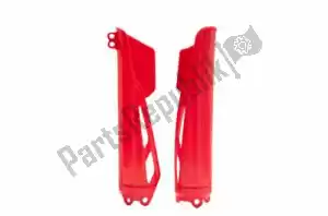 RTECH 562410042 protetores de garfo bs vv honda red - Lado inferior