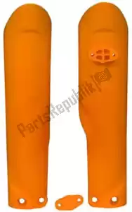 RTECH 562430163 bs vv fork protectors ktm orange - Bottom side