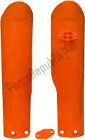 562430173, Rtech, Protections de fourche bs vv ktm orange fluo    , Nouveau