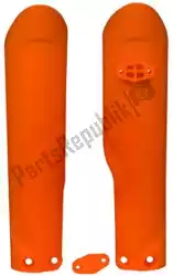 Here you can order the bs vv fork protectors ktm neon orange from Rtech, with part number 562430173: