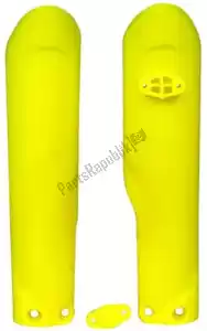 RTECH 562420070 bs vv fork protectors husqvarna lemon yellow - Bottom side
