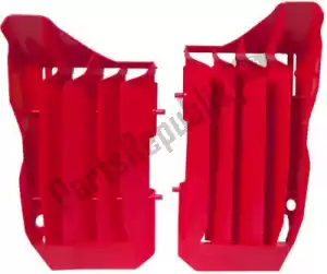 RTECH 566230298 bs ra oversize radiator louvres honda red (oe) - Bottom side