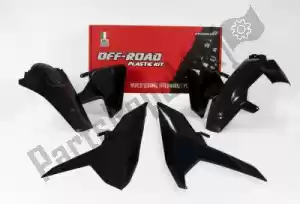 RTECH 563220412 set plastics 4 pcs hsq black - Bottom side
