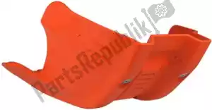 RTECH 560920428 besch engine guards plastic ktm orange - Bovenkant