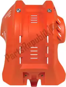 RTECH 560920428 besch protections moteur plastique ktm orange - Côté droit