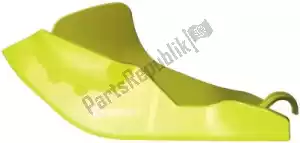 RTECH 560920436 besch engine guards plastic hsq yellow - Left side