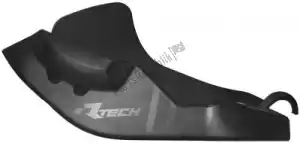 RTECH 560920422 besch paramotore plastica ktm / hsq nero - Lato sinistro