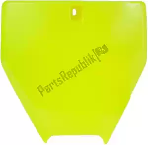 RTECH 565220232 np front number husqvarna neon yellow - Onderkant