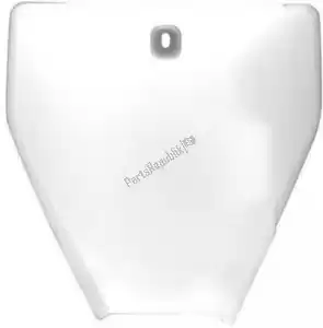 RTECH 565220211 np front number husqvarna white (oe) - Bottom side