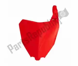 RTECH 565210196 np número dianteiro honda vermelho - Lado inferior