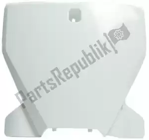 RTECH 565220238 np front number husqvarna white (oe) - Bottom side