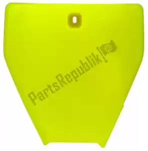 RTECH 565220212 np front number husqvarna neon yellow - Bottom side