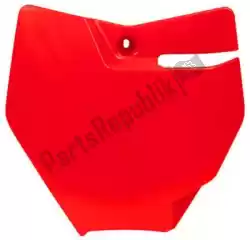 Here you can order the np front number ktm neon orange from Rtech, with part number 565230430: