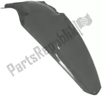 561425407, Rtech, Mudguard rear kawasaki quantum grey    , New