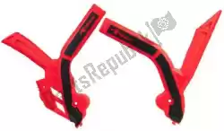 Here you can order the besch plastic frame protectors beta red black from Rtech, with part number 566150202: