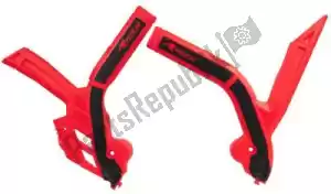 RTECH 566150202 besch plastic frame protectors beta red black - Bottom side