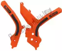 566150118, Rtech, Besch plastic frame orange/black    , New
