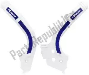 RTECH 566150116 marco plástico besch blanco/azul - Lado inferior