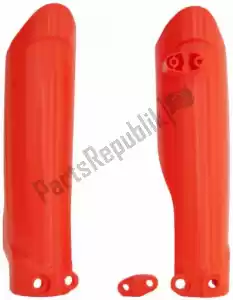 RTECH 562430182 bs vv fork protectors ktm orange - Bottom side