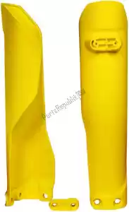 RTECH 562420092 bs vv fork protectors hsq lemon yellow (oe) - Bottom side