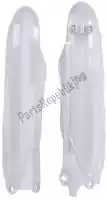 562440252, Rtech, Bs vv fork protectors yamaha white (oe)    , New