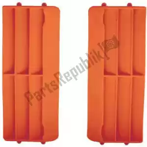 RTECH 566240302 bs ra repl inner radiator louvres ktm orange - Bottom side