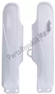 RTECH 562440250 bs vv fork protectors yamaha white (oe) - Bottom side