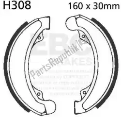 Here you can order the shoe brake h308 from EBC, with part number EBCH308: