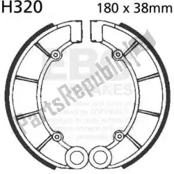 Qui puoi ordinare freno a ceppo h320 da EBC , con numero parte EBCH320:
