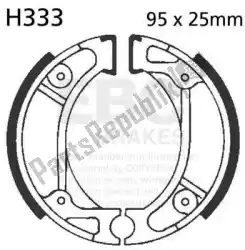 Aqui você pode pedir o freio de sapata h333 em EBC , com o número da peça EBCH333: