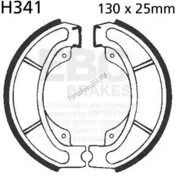 Ici, vous pouvez commander le sabot de frein h341 auprès de EBC , avec le numéro de pièce EBCH341:
