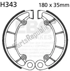 EBC EBCH343 hamulec szcz?kowy h343 - Dół