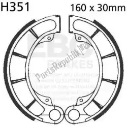 Qui puoi ordinare freno a ceppo h351 da EBC , con numero parte EBCH351: