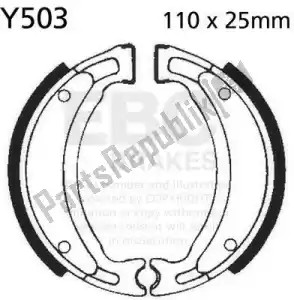 EBC EBCY503 freno a ceppo y503 - Il fondo