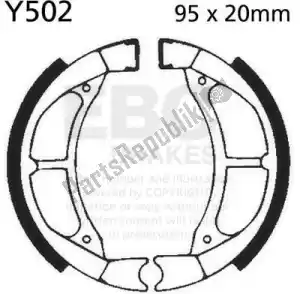 EBC EBCY502 hamulec szcz?kowy y502 - Dół