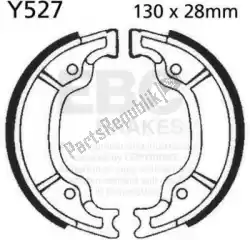 Aquí puede pedir zapata de freno y527 de EBC , con el número de pieza EBCY527:
