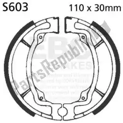 Qui puoi ordinare ceppo freno s603 da EBC , con numero parte EBCS603: