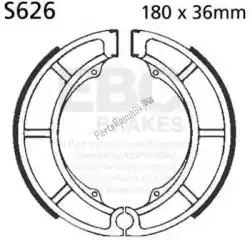 Qui puoi ordinare freno a ceppo s626 da EBC , con numero parte EBCS626: